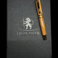 Certified Bethlehem Olivewood Gold Rollerball Pen