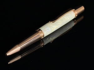 Pearly Opal | Red Gold Ballpoint Pen