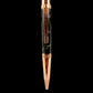 Dark Burmese Python Red Gold Ballpoint Pen [ML-BP-0212-01]