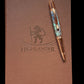Highlander “Mohave Copper” | Red Gold Ballpoint Pen | Handmade in Colorado