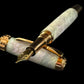 Highlander “Black Opal” | Red Gold Handcrafted Fountain Pen