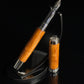 Amboyna Sovereign | Exotic Amboyna Wood & Black Titanium Fountain Pen | Handmade by Highlander