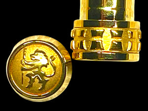 Argentite | Gold Fountain Pen | Luxury Writing Instrument by Highlander