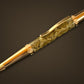 Authentic Diamondback Rattlesnake | Red Gold Highlander Ballpoint Pen - The Ultimate Gift