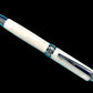 Elegant "Pearly Opal" Handcrafted Black Titanium Fountain Pen. One of a Kind. Handmade in Colorado. Ink, Converter, Sleeve & Box Included. - HighlanderPen