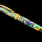 “Mardi Gras" Gold Fountain Pen