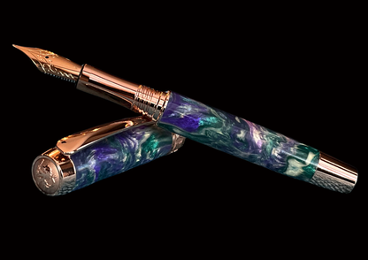 The Impressionist | Red Gold Fountain Pen