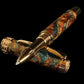 Handmade Dragon Skin | Red Gold Rollerball Pen | A Striking Gift by Highlander
