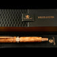Museum Grade Thuya Burl Wood |  Red Gold Fountain Pen | Highlander Rare Wood Pen Collection