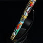 Electric Carnival | Gold Rollerball Pen by Highlander | Handcrafted in Colorado