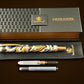 Handcrafted “Geode” | Black Titanium Fountain Pen by Highlander. Perfect for the Writing Enthusiast