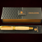 Exotic Curly Maple | Highlander Gold Fountain Pen | Handcrafted In Colorado