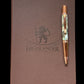 Desert Bloom | Red Gold Ballpoint Pen | Handmade by Highlander