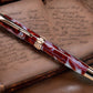 Whimsical “Rootbeer Float” Rose Gold Fountain Pen, Artisan Handcrafted Writing Instrument. Simple to Use. Handmade in CO USA. One of a Kind - HighlanderPen