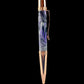 Rose Gold "Purple Haze" Handmade Glasgow Ballpoint Pen. One of a Kind, Handcrafted by Highlander Pen in CO. Box, Ink, & Sleeve Included. [ML-BP-1210-01]