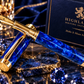 “Deep Sapphire” | Gold Rollerball Pen | Highlander Collection