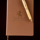 Exotic Flame Birch | Red Gold Fountain Pen by Highlander