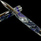 Black Titanium “Royale” Handmade Acrylic Rollerball Pen. Luxury, Handcrafted in Colorado. Ink, Box & Sleeve Included, by Highlander Pen. [ML-RB-1109-01]