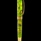 Gold “Anaconda” Handmade Acrylic Rollerball Pen, One of a Kind, Handcrafted in CO. Ink, Velvet Sleeve, and Pen Box Included, By Highlander. [ML-RB-1201-04]