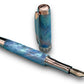 Elegant “Black Opal” Rose Gold Acrylic Fountain Pen, One of a Kind, Handmade in Colorado. Ink, Converter, Pen Sleeve & Box Included. - HighlanderPen