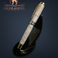 Handmade “Black Opal” Black Titanium Rollerball Pen by Highlander