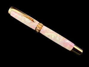 Red Gold “Rose Opal” Handcrafted Fountain Pen