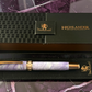 Red Gold “Amethyst Opal” Handcrafted Highlander Fountain Pen - Perfect Gift