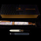 Red Gold “Amethyst Opal” Handmade Fountain Pen, 1 of a Kind, Handcrafted in CO by Highlander Pen. Ink, Converter, Pen Sleeve & Box Included. [ML-FP-0201-02]