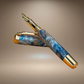 Azure Reflections | Gold Fountain Pen