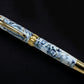 Ming Dynasty, One of a Kind Gold Highlander SKYE Handmade Custom Acrylic Rollerball Pen. Artisan Rare & Unique, Completely Handcrafted in CO - HighlanderPen