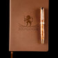 Museum Grade Thuya Burl Wood |  Red Gold Fountain Pen | Highlander Rare Wood Pen Collection