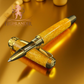 Apollo | Gold Rollerball Pen | Handcrafted by Highlander