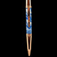 Rose Gold "Wintermint" Handmade Glasgow Ballpoint Pen. One of a Kind, Handcrafted by Highlander Pen in CO. Box, Ink, & Sleeve Included. [ML-BP-1202-02]