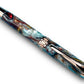 Elegant “Mosaic Glass” Rose Gold Acrylic Fountain Pen, One of a Kind, Handmade in Colorado. Ink, Converter, Pen Sleeve & Box Included. - HighlanderPen