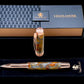 Striking “Molten Metals” Rose Gold Acrylic Rollerball Pen, Artisan Handcrafted Writing Instrument. Handmade Custom in CO USA. One of a Kind. - HighlanderPen