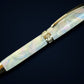 Bespoke “Sapphire Opal” Black Titanium Rollerball Pen - A Gift To Be Admired For Years To Come