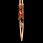 Red Gold "Bordeaux" Handmade Glasgow Ballpoint Pen. One of a Kind, Handcrafted by Highlander Pen in CO. Box, Ink, & Sleeve Included. [ML-BP-1216-02]