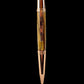 Rose Gold Exotic Bethlehem Olivewood Handmade Ballpoint Pen. One of a Kind, Handcrafted by Highlander Pen in CO. Box, Ink, & Sleeve Included. [ML-BP-1125-01]