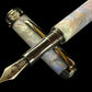 Mystic Opal | Black Titanium Fountain Pen | Handcrafted by Highlander
