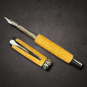 Highlander “Apollo” Black Titanium Custom Fountain Pen