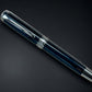 Exotic Gaboon Ebony, One of a Kind, Handmade Custom Black Titanium Rollerball Pen. Artisan Rare & Unique, Handcrafted in CO. - HighlanderPen