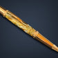 Highlander “Molten Metals" Red Gold Ballpoint Pen - Handmade Luxury Gifts From Colorado