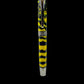 Black Titanium “Lemon Zebra” Handmade Rollerball Pen. One of a Kind. Handcrafted in Colorado. Ink, Box & Sleeve Included, by Highlander Pen. [ML-RB-1207-01]