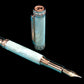 Highlander Edinburgh “Pearly Opal” Rose Gold Fountain Pen, One of a Kind, Handcrafted in CO. Ink, Converter, Pen Sleeve, & Box Included. - HighlanderPen