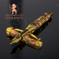 “Dragon Skin” | Gold Fountain Pen | Highlander Collection