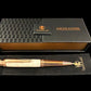 Handcrafted "Pearly Opal" Red Gold Ballpoint Pen.