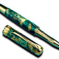 Timeless “British Racing Green” Handcrafted Gold Rollerball Pen, One of a Kind, Handmade in Colorado. Ink, Velvet Sleeve, & Pen Box Included - HighlanderPen