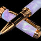 Amethyst Opal | Red Gold Rollerball | Handcrafted Luxury by Highlander