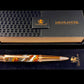 Rose Gold "Caramel Latte" Handmade Glasgow Ballpoint Pen. One of a Kind, Handcrafted by Highlander Pen in CO. Box, Ink, & Sleeve Included. [ML-BP-1205-02]