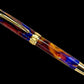 Striking “Maui Sunset” Gold Fountain Pen, Artisan Handcrafted Writing Instrument. Simple to Use. Handmade Custom in Colorado, One of a Kind. - HighlanderPen